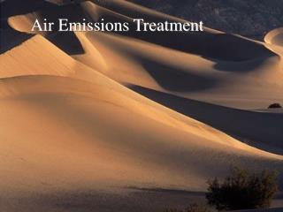 Air Emissions Treatment