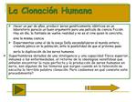 La Clonaci n Humana