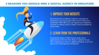 5 Reasons You Should Hire a Digital Agency in Singapore