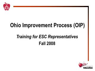 Ohio Improvement Process (OIP)