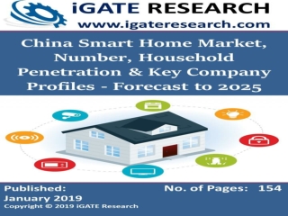 China Smart Home Market and Forecast to 2025