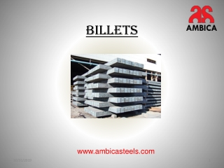 Precaution Points in Billets Manufacturing in Ambica Steels