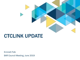 ctcLink Update