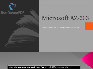 Azure AZ-203 Dumps Pdf - Latest And Executive 2019