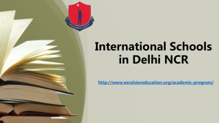 International schools in Delhi ncr