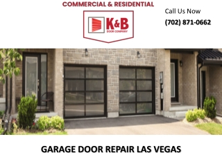 Garage Door Repair in Las Vegas