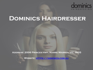 Dominics Hairdresser Services