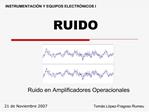 RUIDO