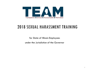 2018 Sexual Harassment Training