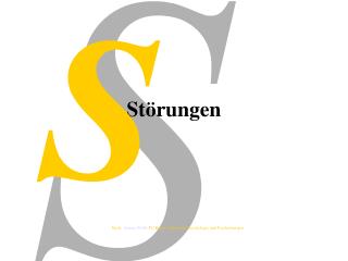 Störungen