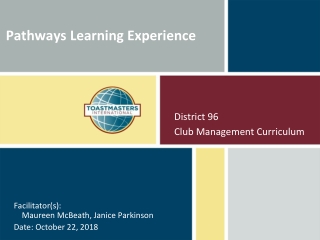 Pathways Learning Experience
