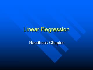 Linear Regression