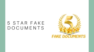 Canadian Visa Online Services - 5 Star Fake Documents