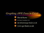 Graphing AWR Data in Excel