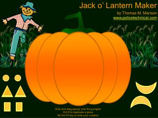 Jack o’ Lantern Maker