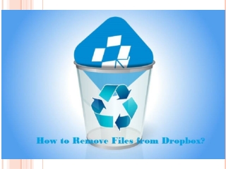 How to Remove Files from Dropbox? – Office.com/setup