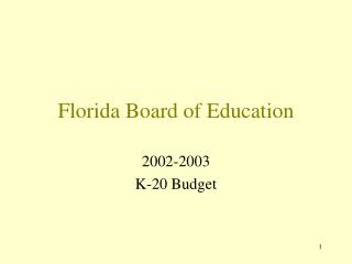 Florida Board of Education