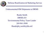 Defense Reutilization Marketing Service