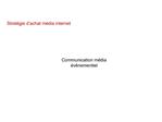 Strat gie d achat m dia internet