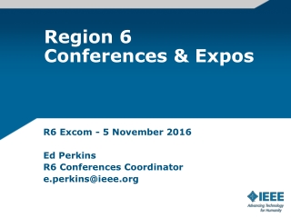 Region 6 Conferences &amp; Expos