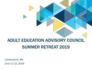 ADULT EDUCATION advisory council