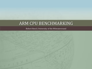 ARM CPU Benchmarking