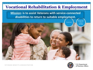 Vocational Rehabilitation &amp; Employment