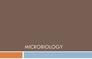 Microbiology