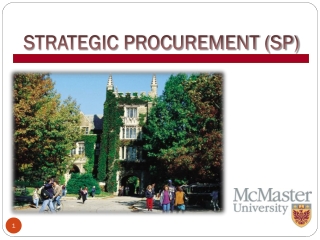 STRATEGIC PROCUREMENT (SP)