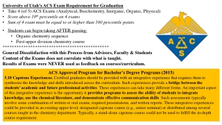 ACS Approval Program for Bachelor’s Degree Programs (2015)