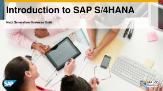 Introduction to SAP S/4HANA