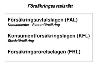 Försäkringsavtalsrätt