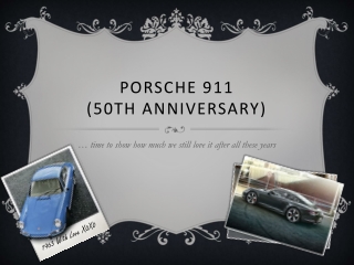 Porsche 911 (50th Anniversary)