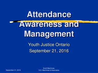 Attendance Awareness and Management