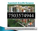 Supertech New Projects Sector 79 Gurgaon