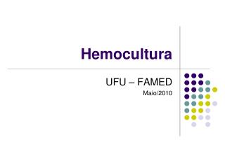 Hemocultura