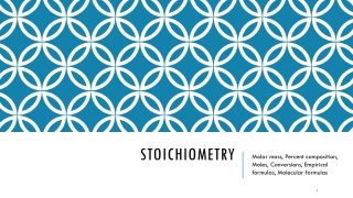 Stoichiometry