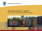 Hvordan kommer vi i gang v