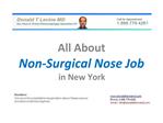 All about Non-Surgical Nose Job in New York
