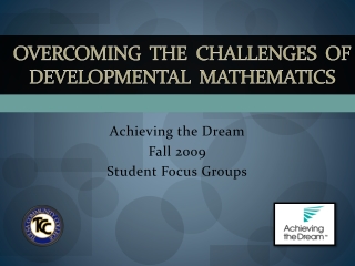 Overcoming the Challenges of Developmental MATHematics