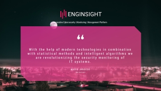 MARIO JANDECK CEO, Enginsight