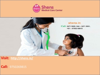 Best Pediatrician In Chennai