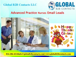 Advanced Practice Nurses Email Leads
