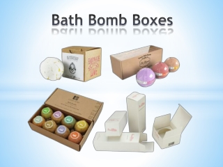Get Custom Bath Bomb Boxes
