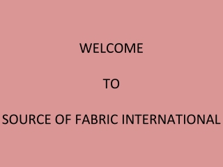 Best Wholesale Fabric Suppliers