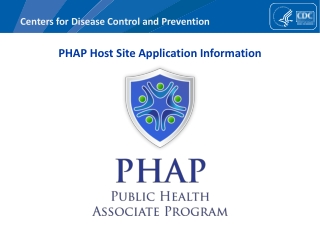 PHAP Host Site Application Information