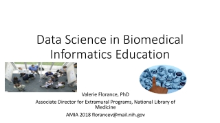 Data Science in Biomedical Informatics Education