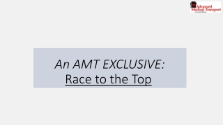 An AMT EXCLUSIVE: Race to the Top