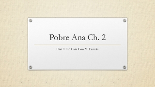 Pobre Ana Ch. 2