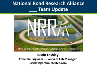 National Road Research Alliance ___ Team Update